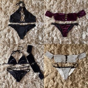 Bundle of 4 Sets of Beach Bunny Bikinis!